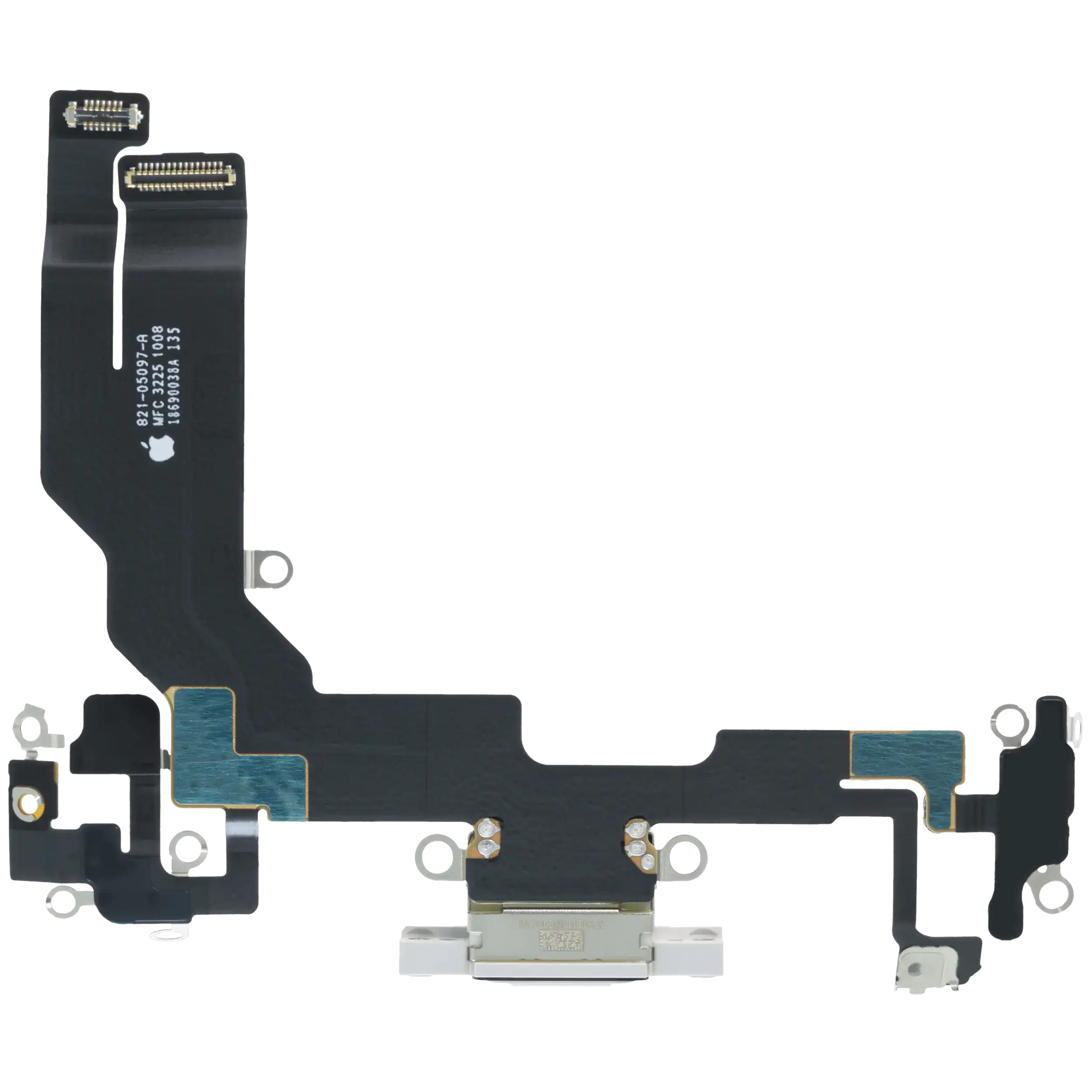 Ladebuchse Flexkabel für iPhone 17e (Original) (White (Weiß)) – Bild 4
