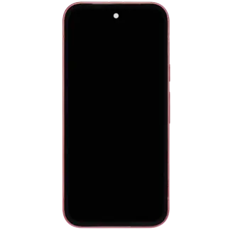 OLED Display mit Rahmen (mit Fingerprint Sensor) für Google Pixel 9A (professionell aufgearbeitet) (Peony)