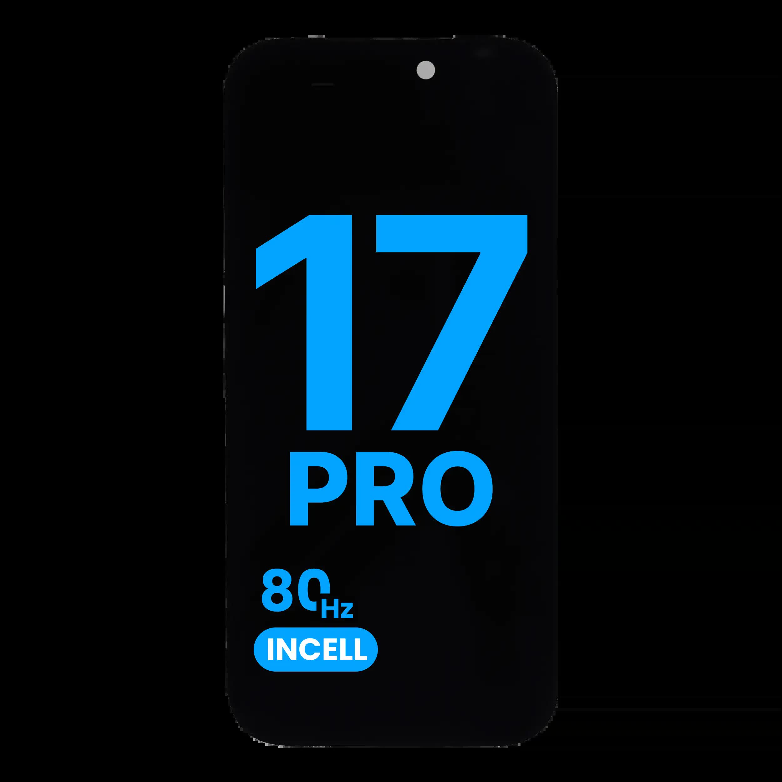 LCD Display für iPhone 17 Pro (Aftermarket: AQ7 / Incell) (80HZ)