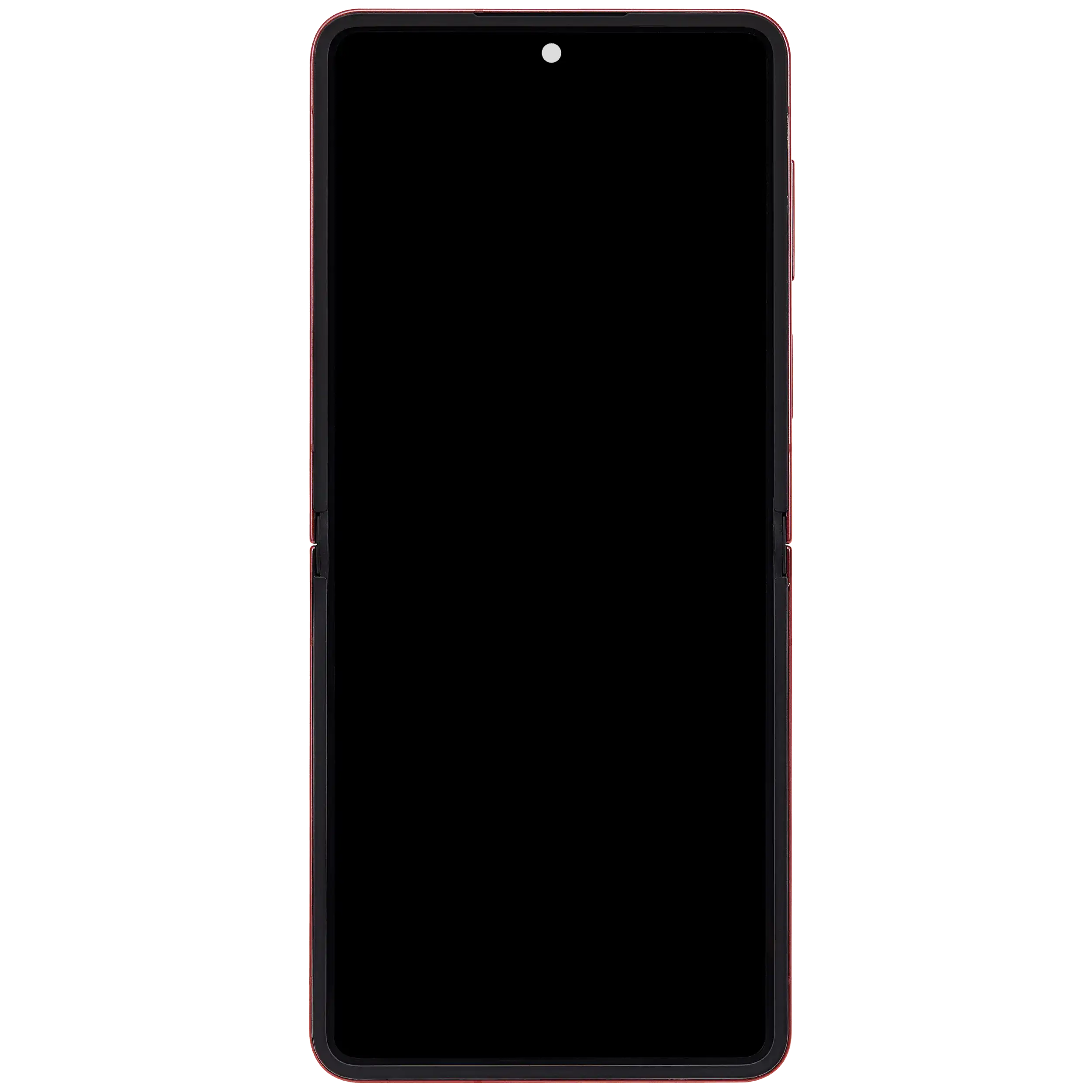Inner OLED Display mit Rahmen für Samsung Galaxy Z Flip 7 5G (US & International) (professionell aufgearbeitet) (Coral Red) – Bild 3