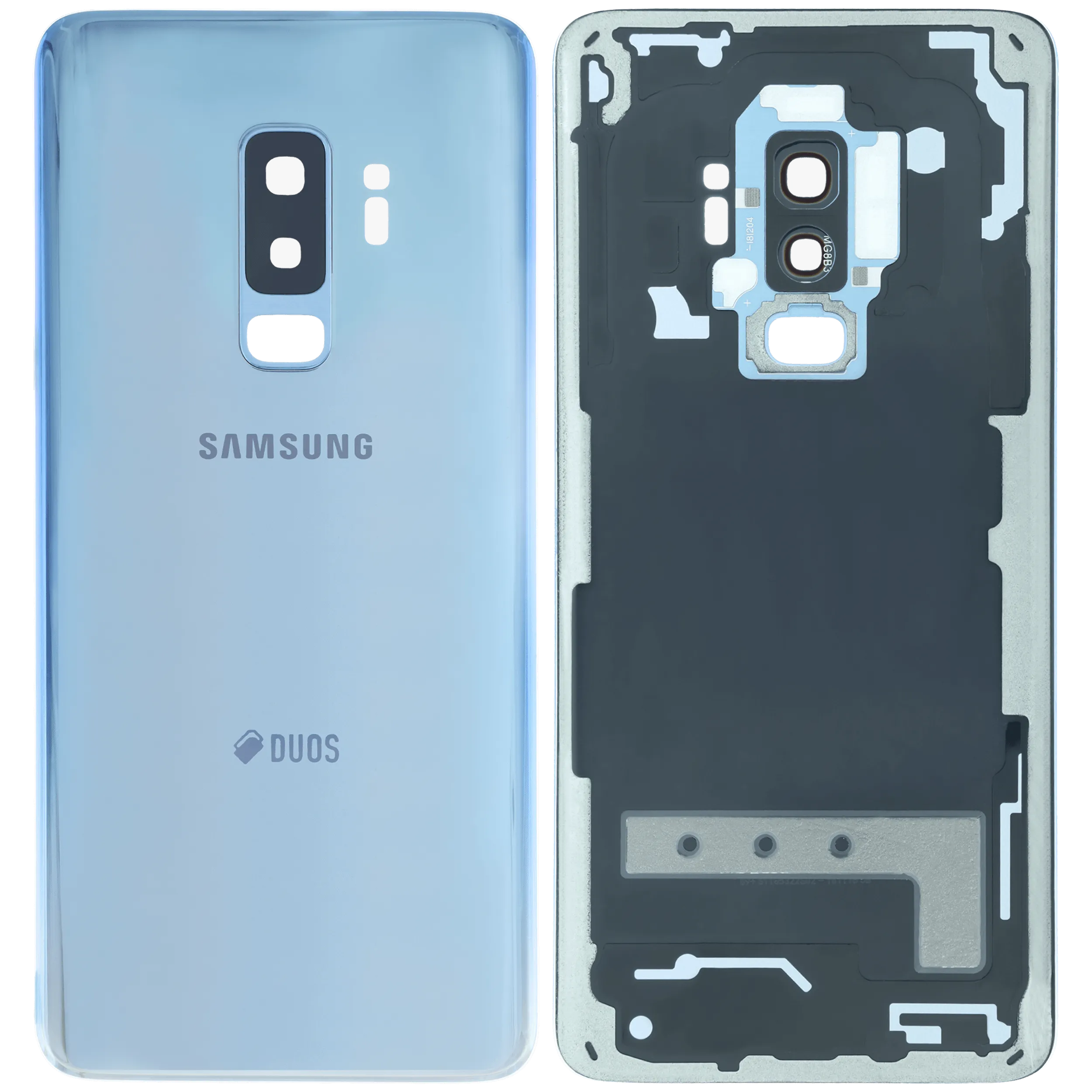 Rückdeckelglas für Samsung Galaxy S9 Plus (Service Pack) (Ice Blue) – Bild 2
