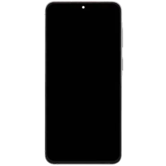OLED Display mit Rahmen für Samsung Galaxy A57 5G (A576 / 2026) (professionell aufgearbeitet) (Gray (Grau))