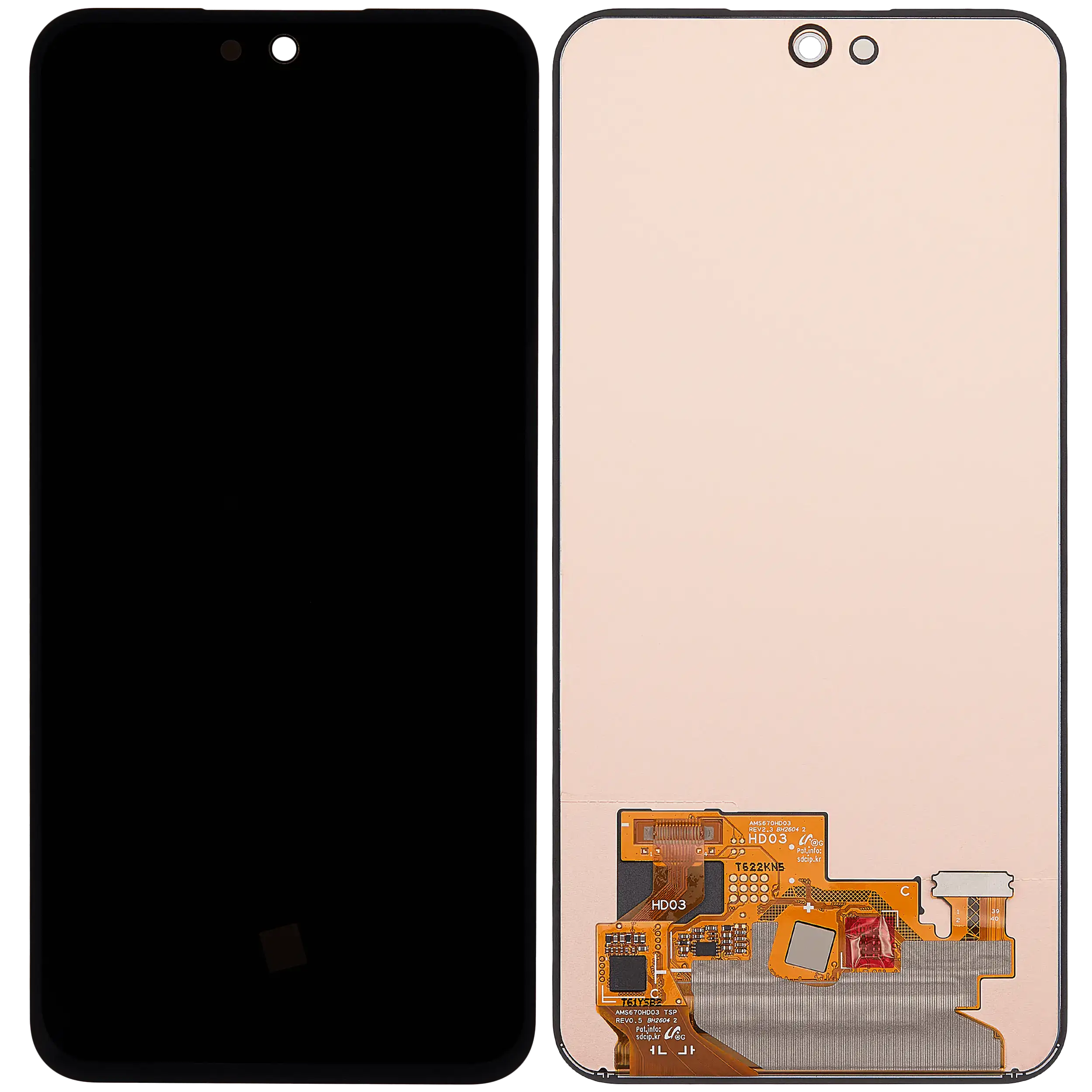 OLED Display ohne Rahmen für Samsung Galaxy A37 5G (A376 / 2026) (professionell aufgearbeitet) – Bild 2