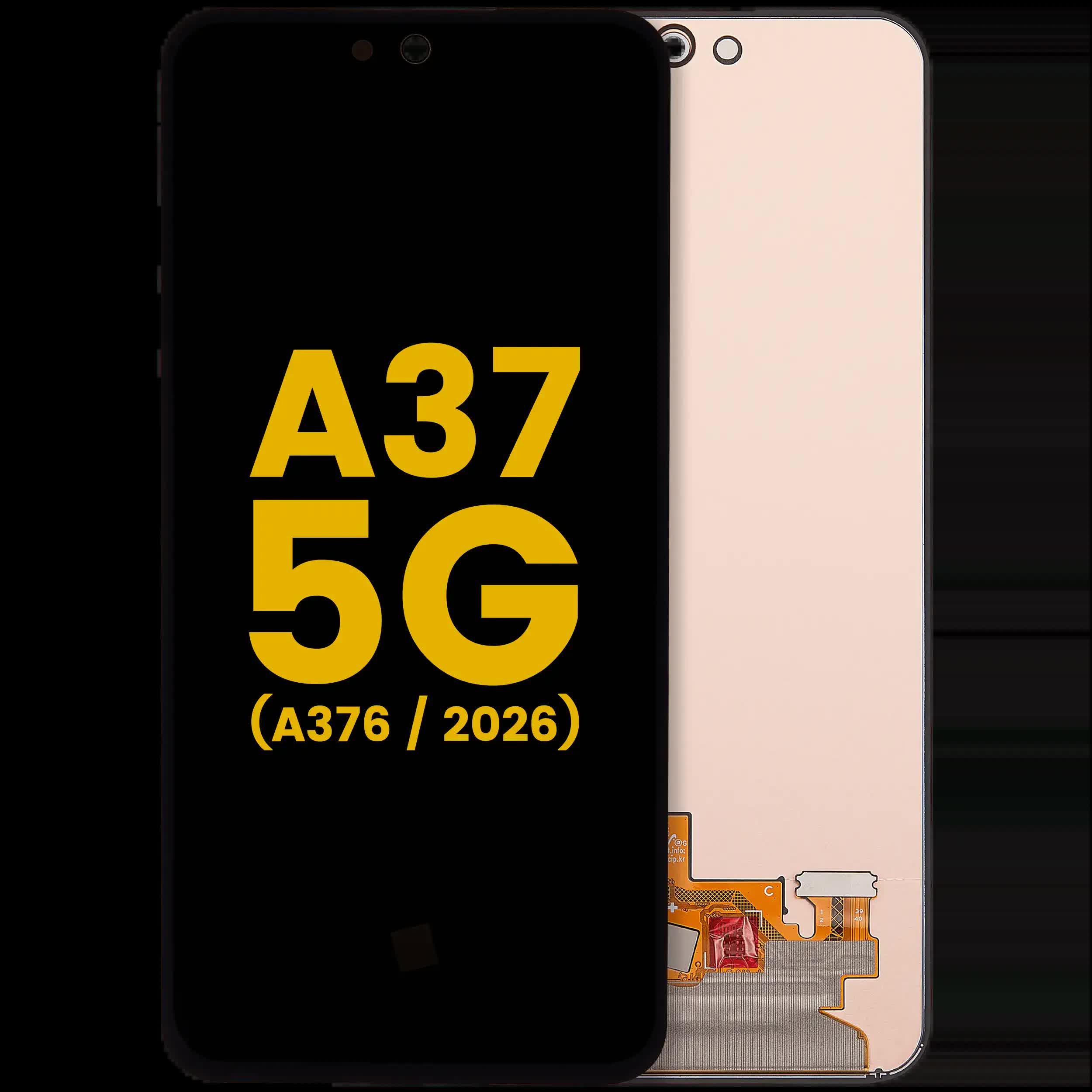 OLED Display ohne Rahmen für Samsung Galaxy A37 5G (A376 / 2026) (professionell aufgearbeitet)