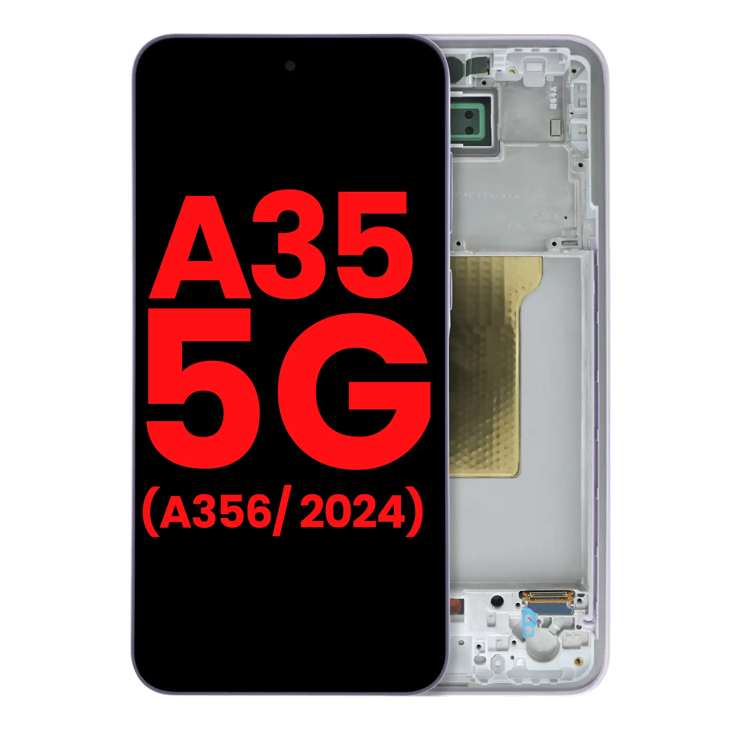 OLED Display ohne Rahmen für Samsung Galaxy A35 5G (A356 / 2024) / M35 (M356 / 2024) / A55 (A556 / 2024) (Aftermarket Plus) – Bild 5