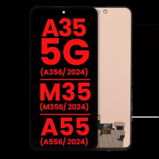 OLED Display ohne Rahmen für Samsung Galaxy A35 5G (A356 / 2024) / M35 (M356 / 2024) / A55 (A556 / 2024) (Aftermarket Plus)