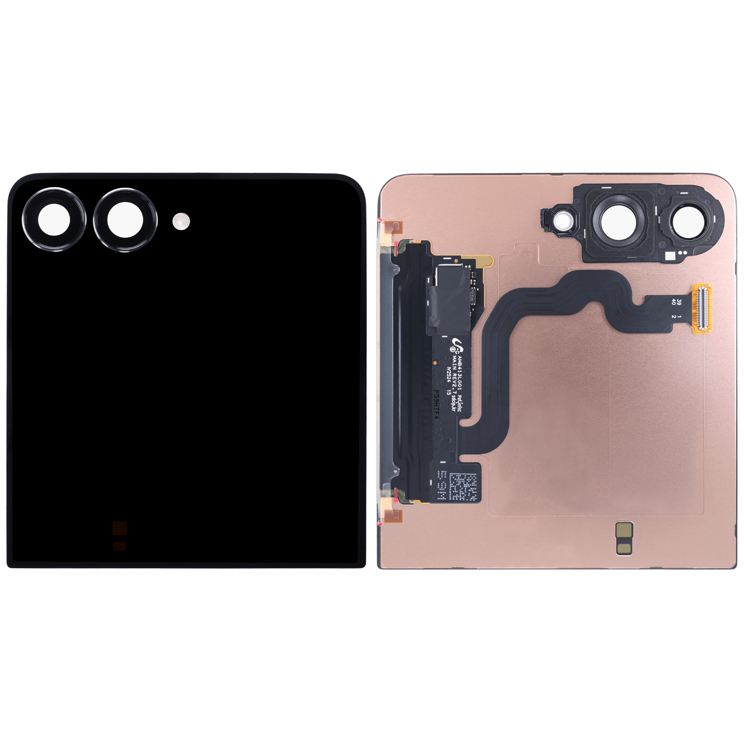 Outer OLED Display für Samsung Galaxy Z Flip 7 5G (ausgebautes Originalteil Grade A) – Bild 2