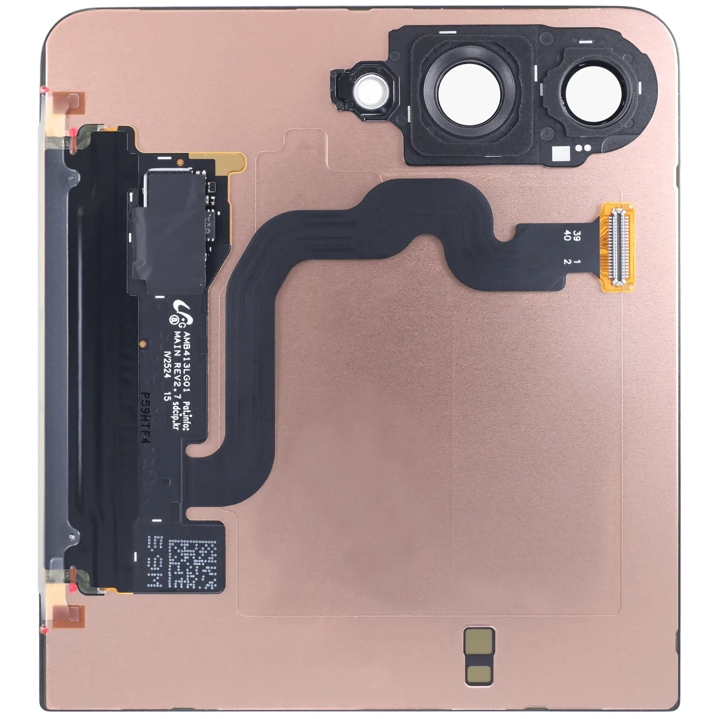 Outer OLED Display für Samsung Galaxy Z Flip 7 5G (ausgebautes Originalteil Grade A) – Bild 4