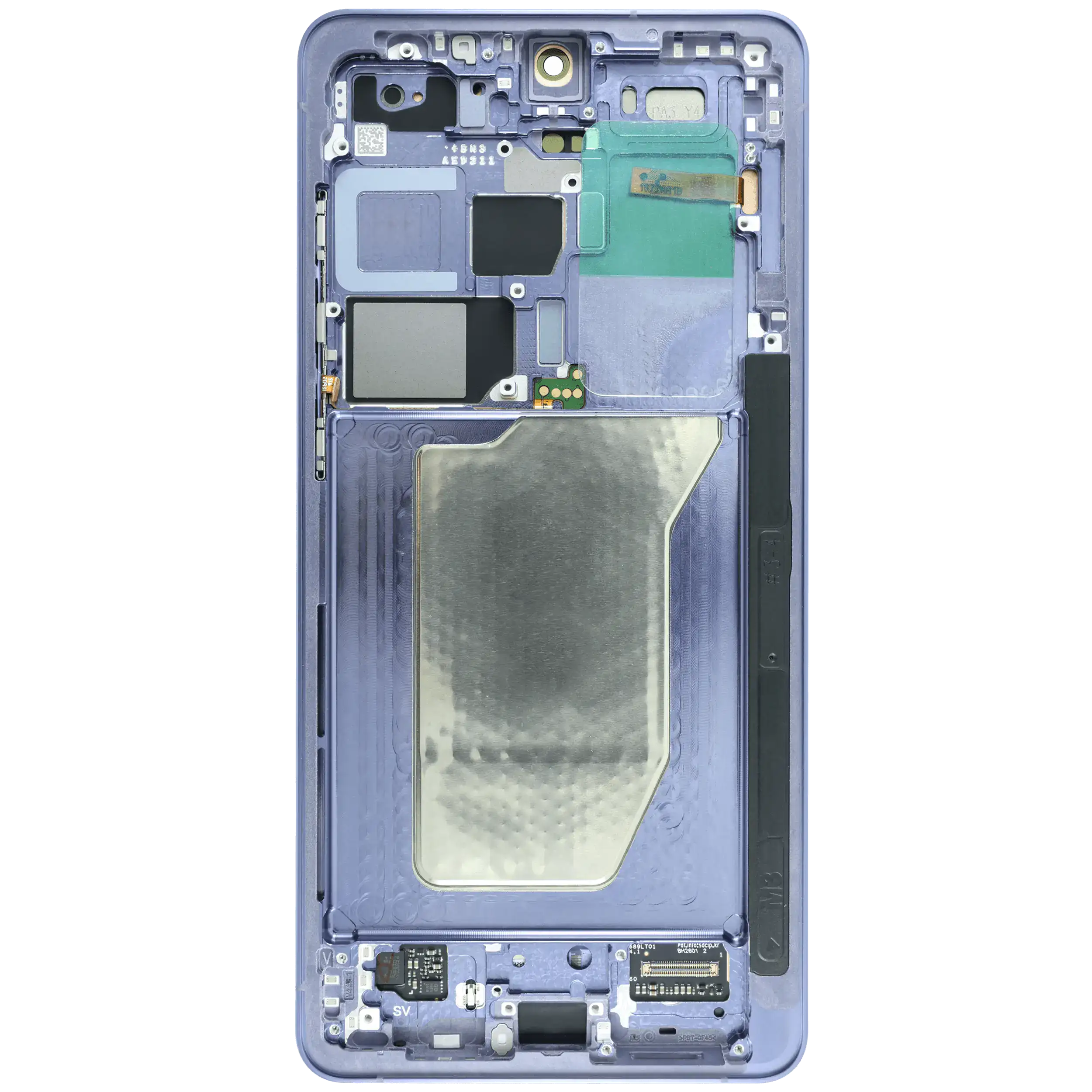 OLED Display mit Rahmen für Samsung Galaxy S26 Ultra 5G (US & International) (professionell aufgearbeitet) (Cobalt Violet) – Bild 4