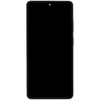 OLED Display mit Rahmen für Samsung Galaxy S26 Ultra 5G (US & International) (professionell aufgearbeitet) (Black (Schwarz))