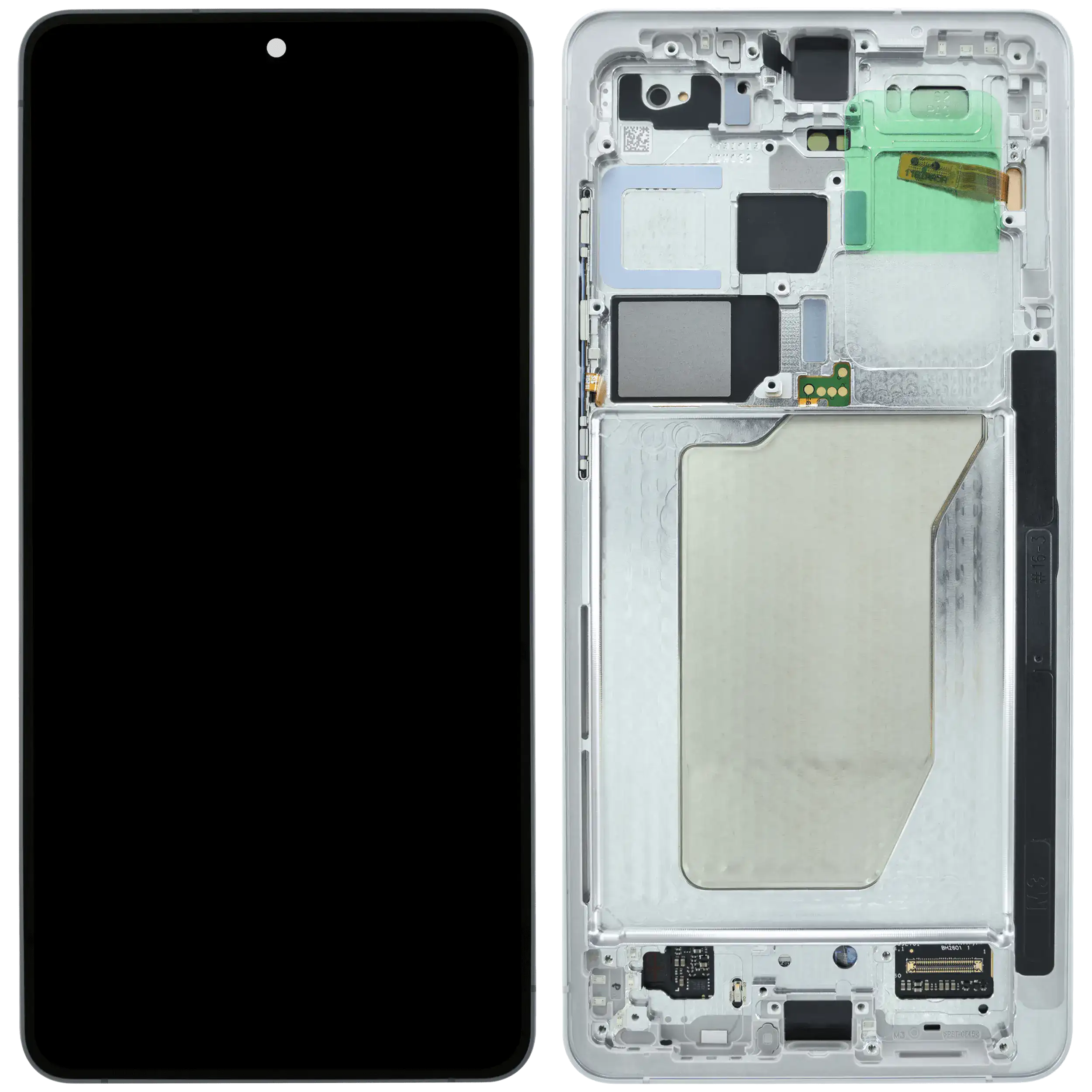 OLED Display mit Rahmen für Samsung Galaxy S26 Ultra 5G (US & International) (professionell aufgearbeitet) (White (Weiß)) – Bild 2