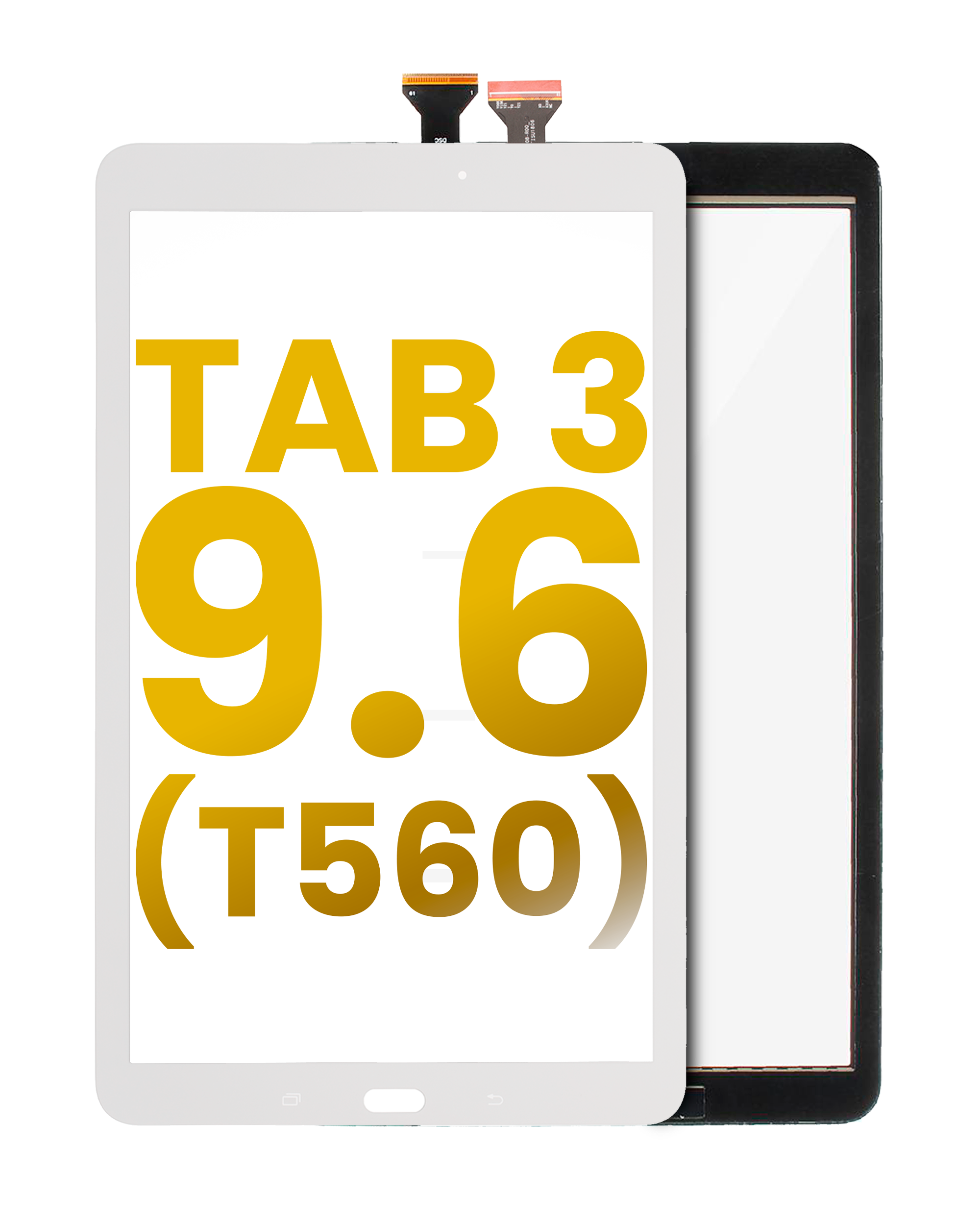 Touchscreen-Digitizer für Samsung Galaxy Tab 3 10.1" (2013)(P5200) (Black (Schwarz)) – Bild 5