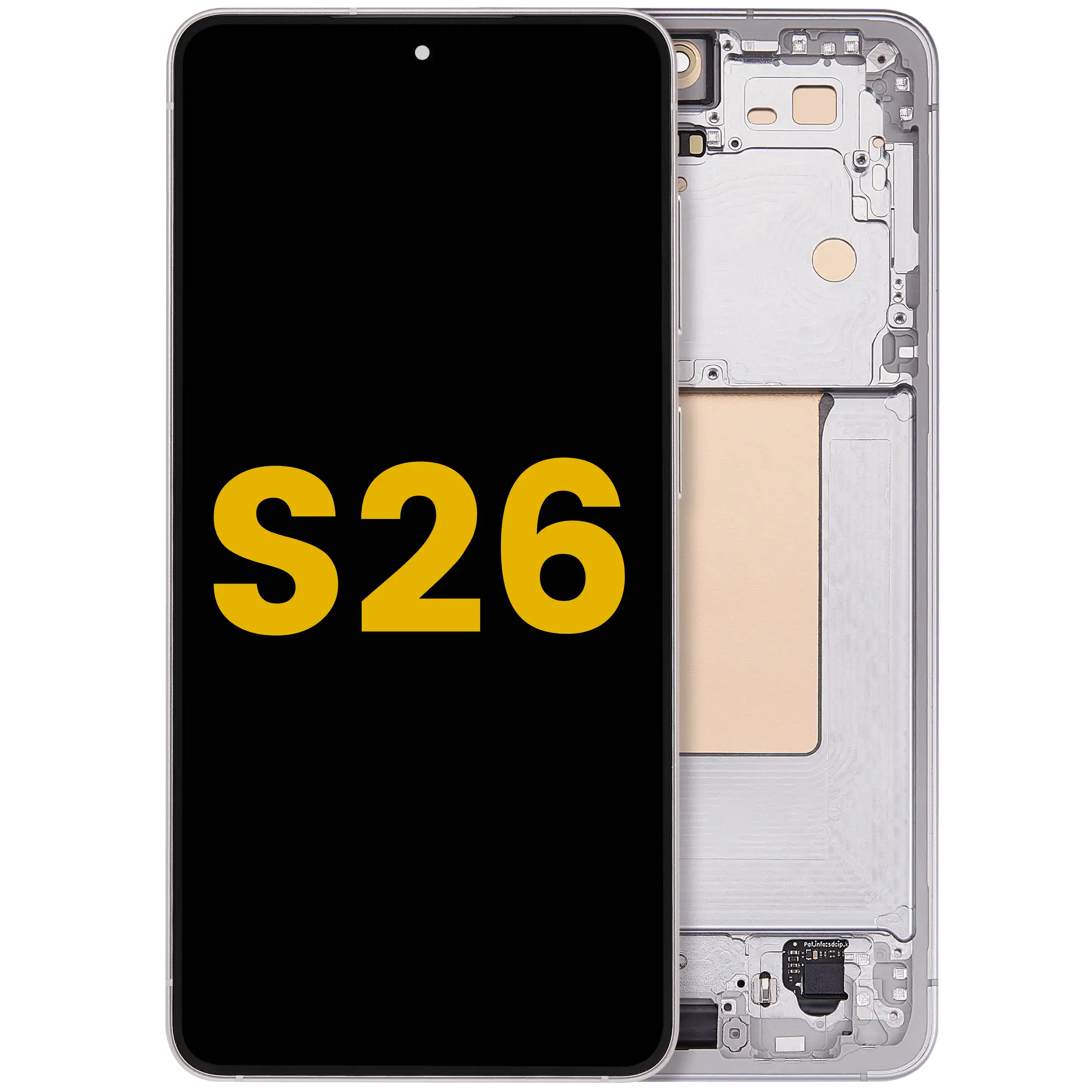 OLED Display mit Rahmen für Samsung Galaxy S26 5G (US & International) (professionell aufgearbeitet) (Sky Blue) – Bild 5