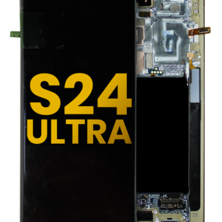 OLED Display mit Rahmen für Samsung Galaxy S26 Plus 5G (US & International) (professionell aufgearbeitet) (Black (Schwarz))