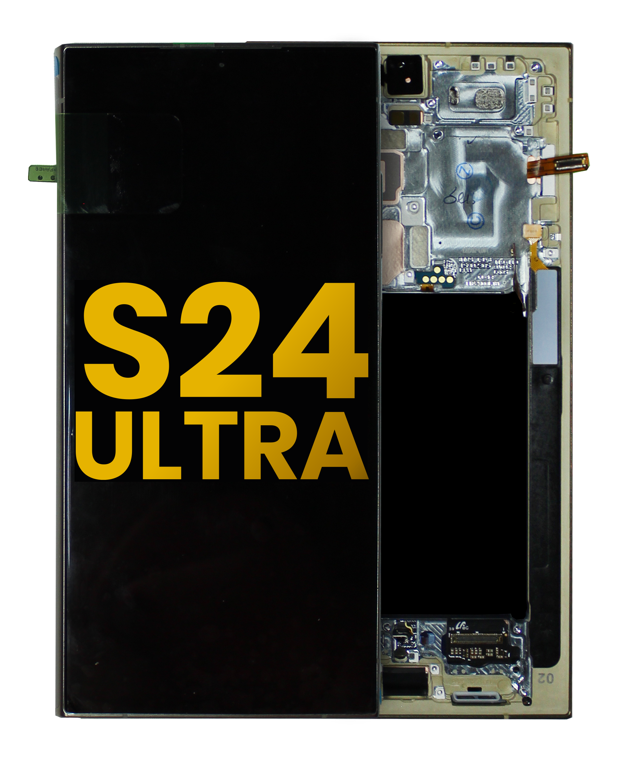 OLED Display mit Rahmen für Samsung Galaxy S26 Plus 5G (US & International) (professionell aufgearbeitet) (Black (Schwarz)) – Bild 2