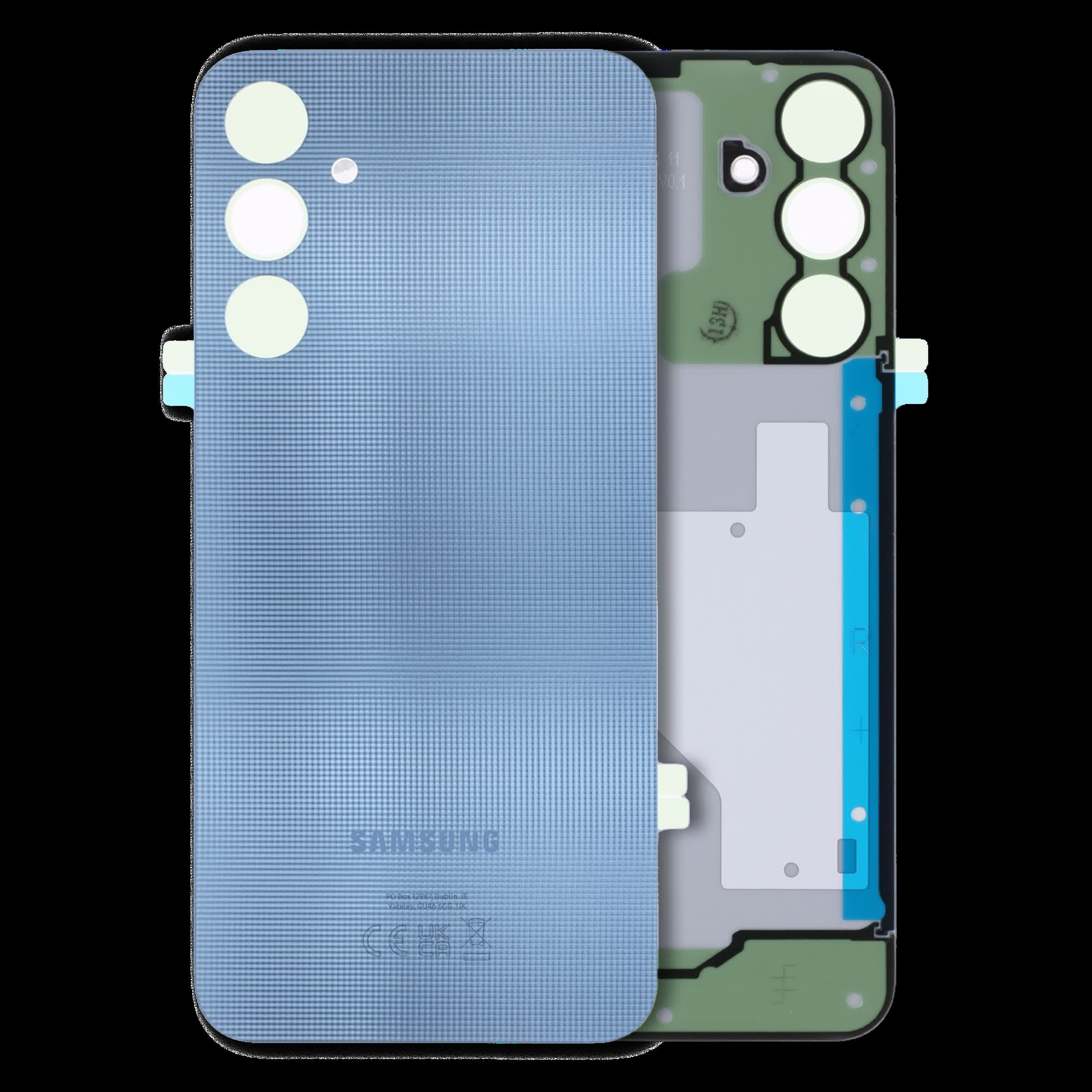 Rückdeckelglas für Samsung Galaxy A25 5G (A256 / 2023) (Service Pack) (Optimistic Blue)