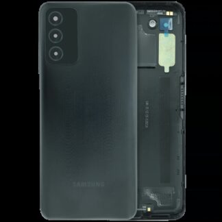 Rückdeckelglas für Samsung Galaxy A03S (A037U / 2021) (Service Pack) (Black (Schwarz))