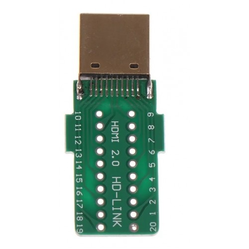HDMI Male Anschluss Breakout Platine – Bild 3