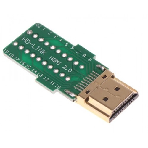 HDMI Male Anschluss Breakout Platine – Bild 4