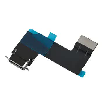 Ladebuchse (I/O) Flexkabel für iPad 11 (2025) (WiFi / Cellular) (Original) (Silver (Silber))