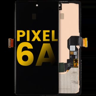 OLED Display mit Rahmen (mit Fingerprint Sensor) für Google Pixel 6A (professionell aufgearbeitet)