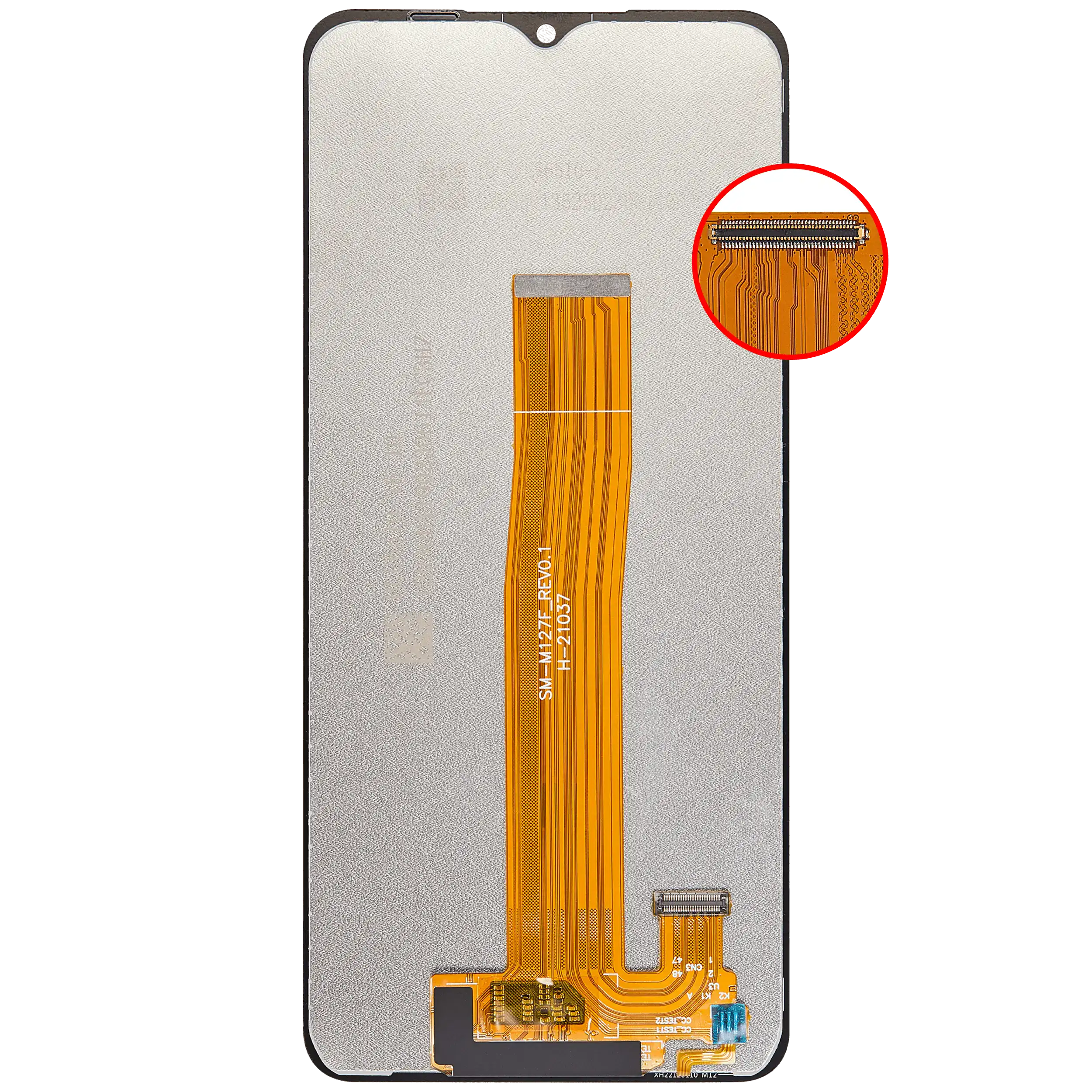 LCD Display ohne Rahmen für Samsung Galaxy M12 (M127 / 2020) (Aftermarket Plus) – Bild 4