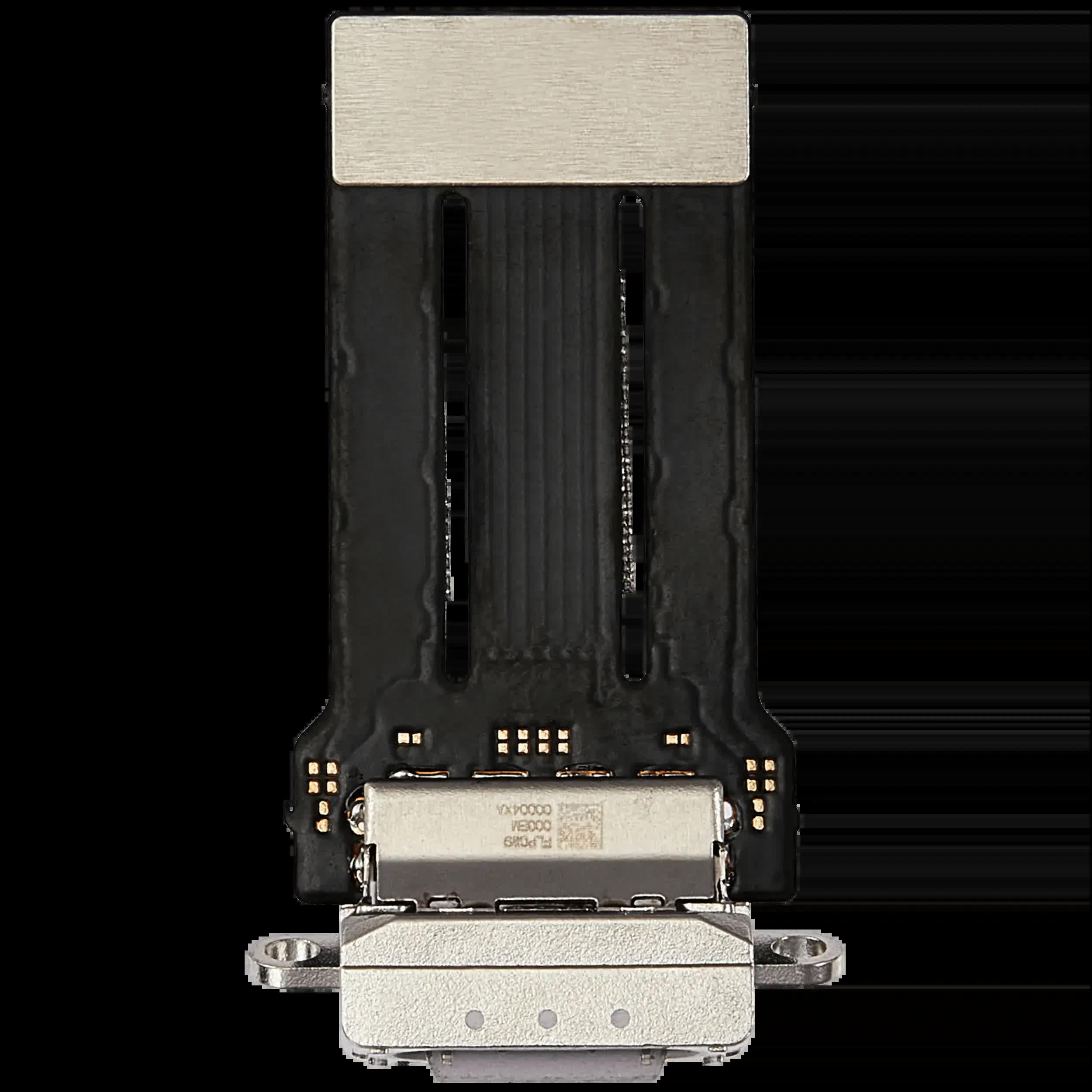 Ladebuchse Flexkabel für iPad Mini 7 (2024) (WiFi / Cellular) (Aftermarket Plus) (Purple (Violett))