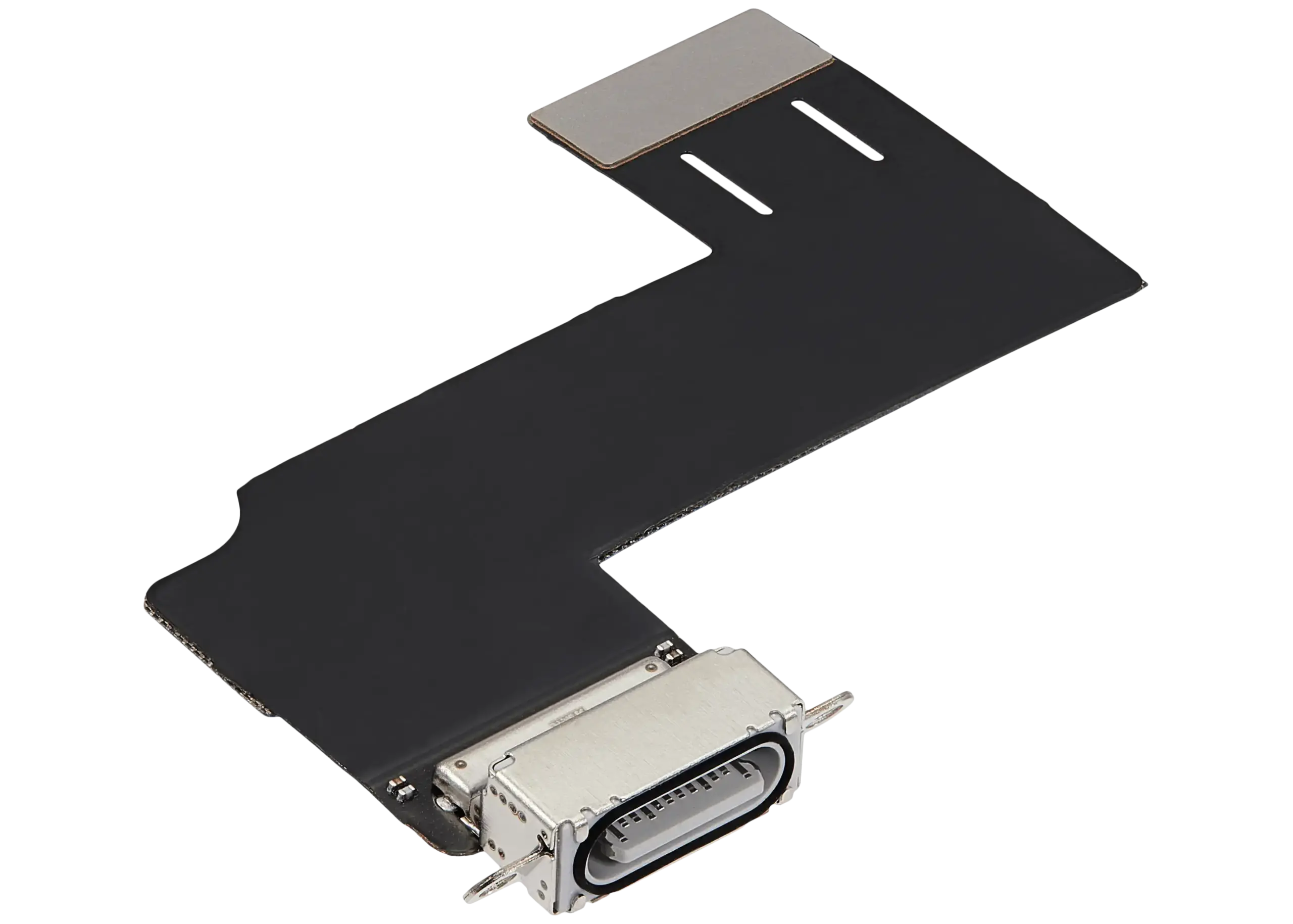Ladebuchse Flexkabel für iPad 11 (2025) (WiFi / Cellular) (Premium) (Silver (Silber)) – Bild 4