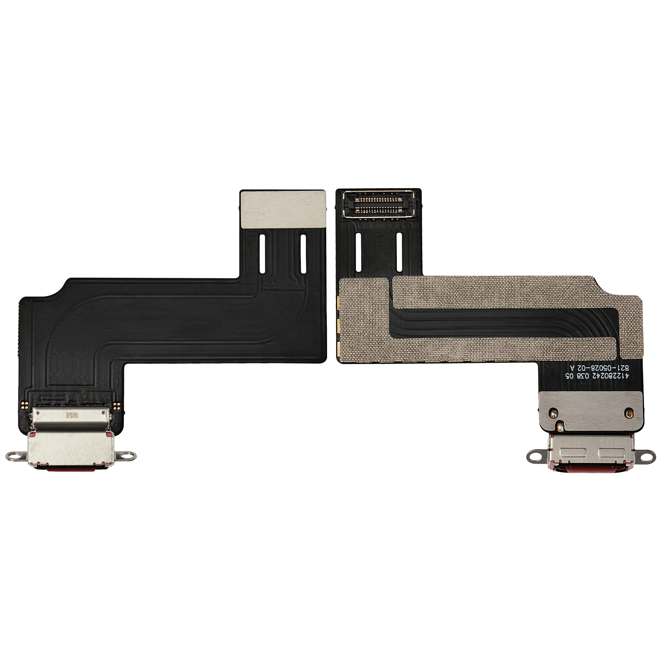 Ladebuchse Flexkabel für iPad 11 (2025) (WiFi / Cellular) (Aftermarket Plus) (Pink (Rosa)) – Bild 2