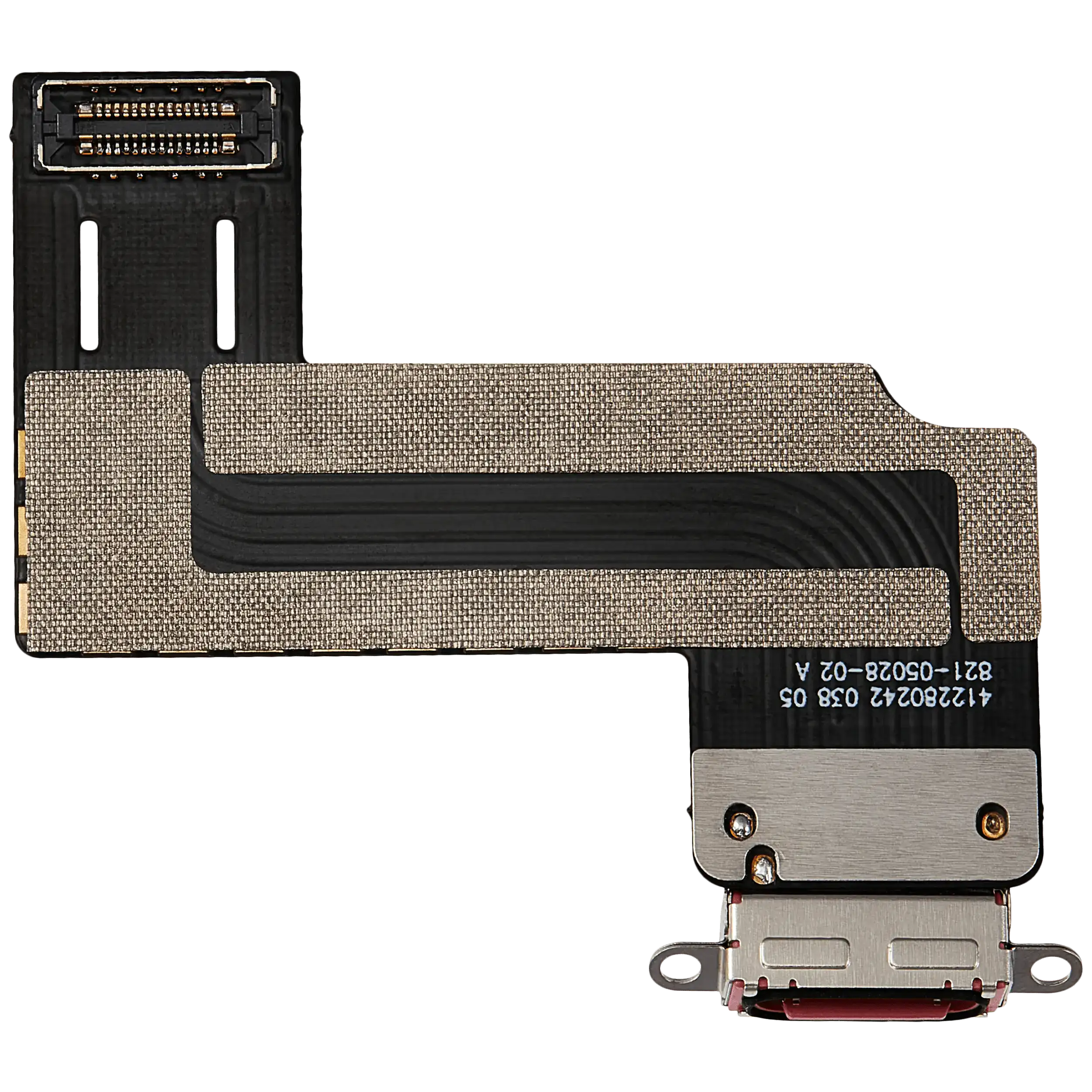 Ladebuchse Flexkabel für iPad 11 (2025) (WiFi / Cellular) (Aftermarket Plus) (Pink (Rosa)) – Bild 3