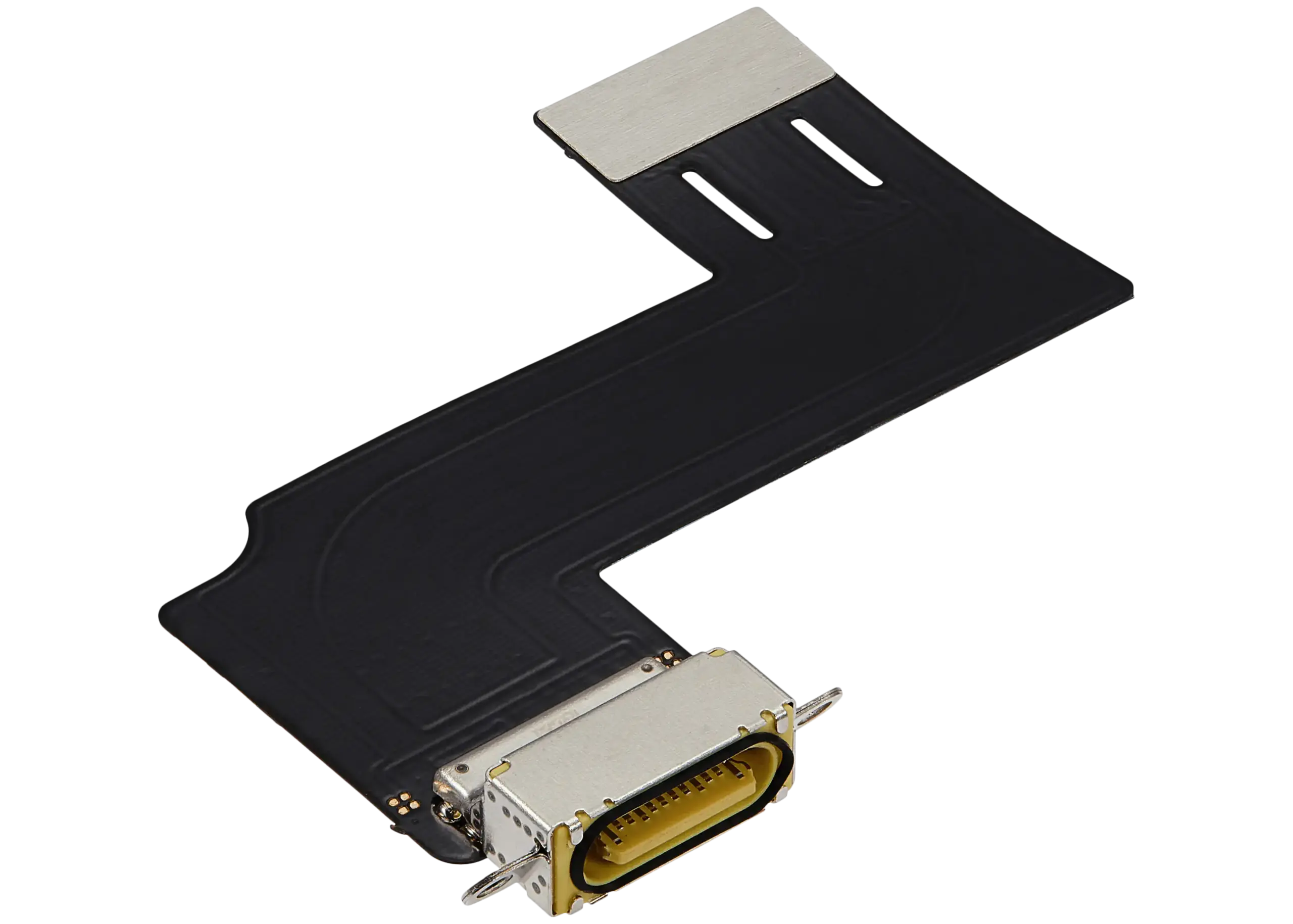 Ladebuchse Flexkabel für iPad 11 (2025) (WiFi / Cellular) (Aftermarket Plus) (Yellow) – Bild 4