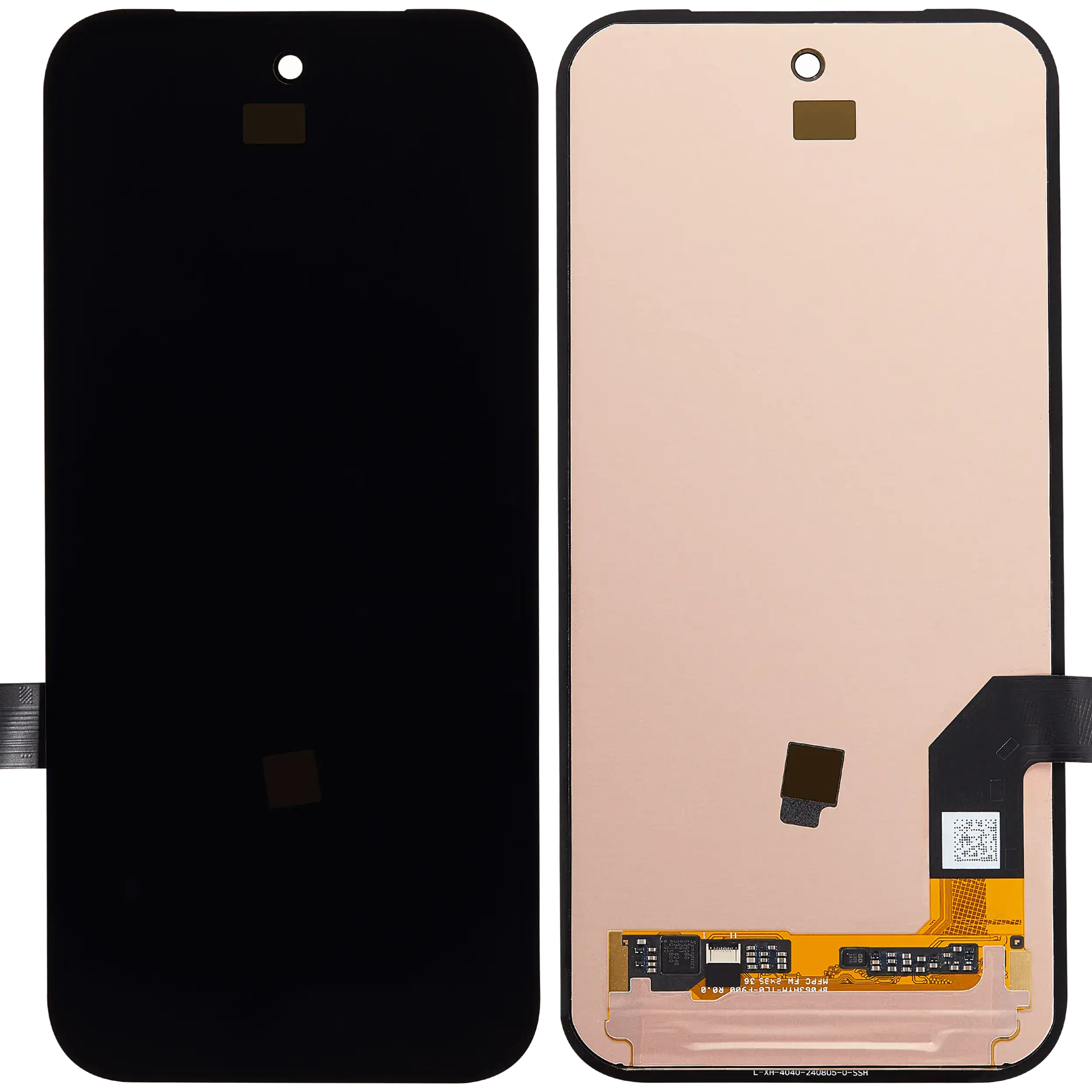 OLED Display ohne Rahmen (ohne Fingerprint Sensor) für Google Pixel 9a (professionell aufgearbeitet) – Bild 2