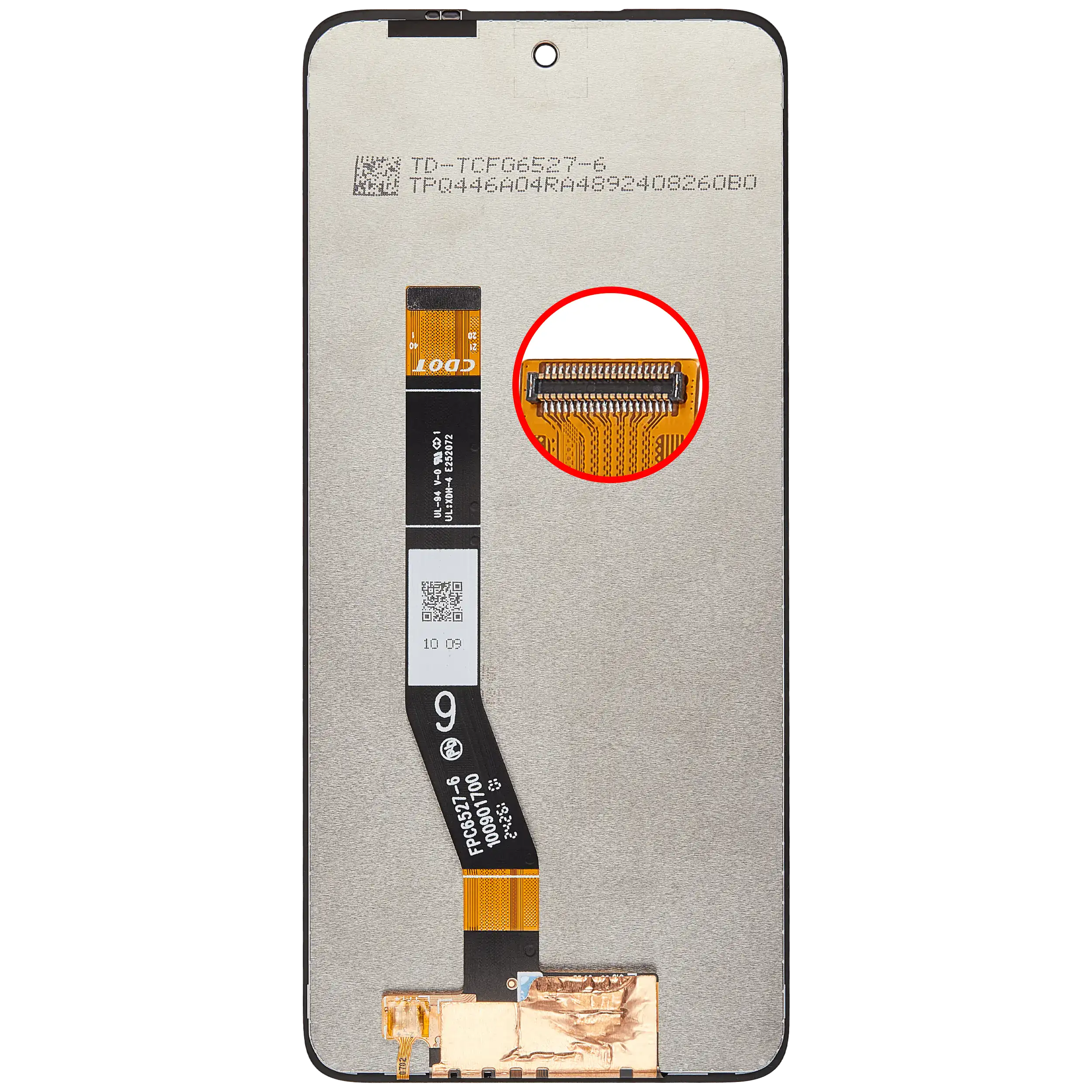 LCD Display ohne Rahmen für Motorola Moto G55 5G (XT2435 / 2024) (professionell aufgearbeitet) – Bild 4