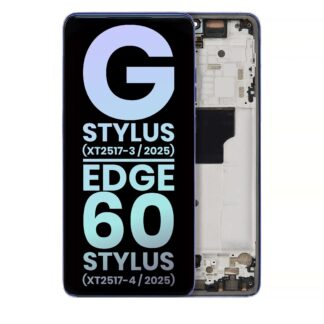 OLED Display mit Rahmen für Motorola Moto G Stylus 5G (XT2517 / 2025) (Original) (Surf the Web)