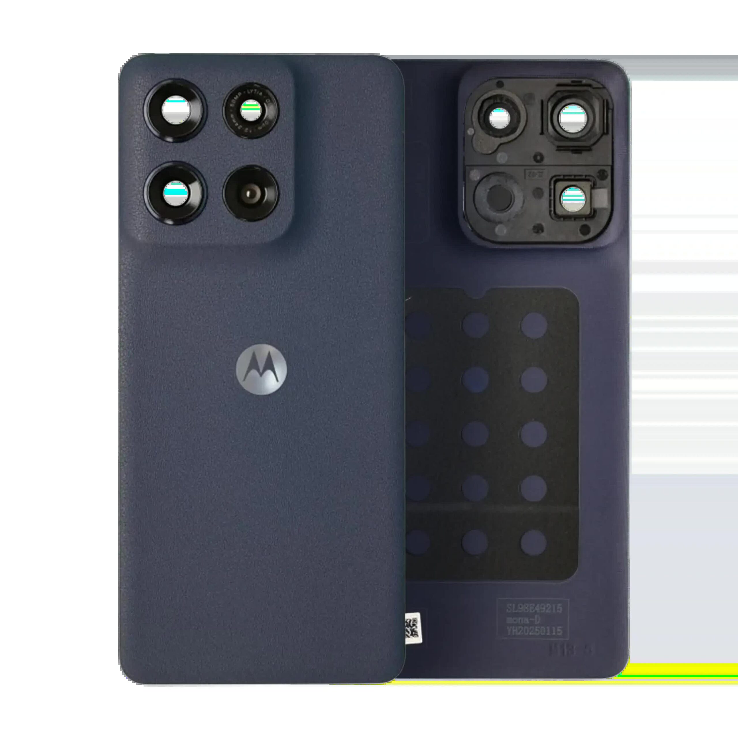 Rückdeckelglas für Motorola Moto G Stylus 5G (XT2517 / 2025) (Original) (Gibraltar Sea)