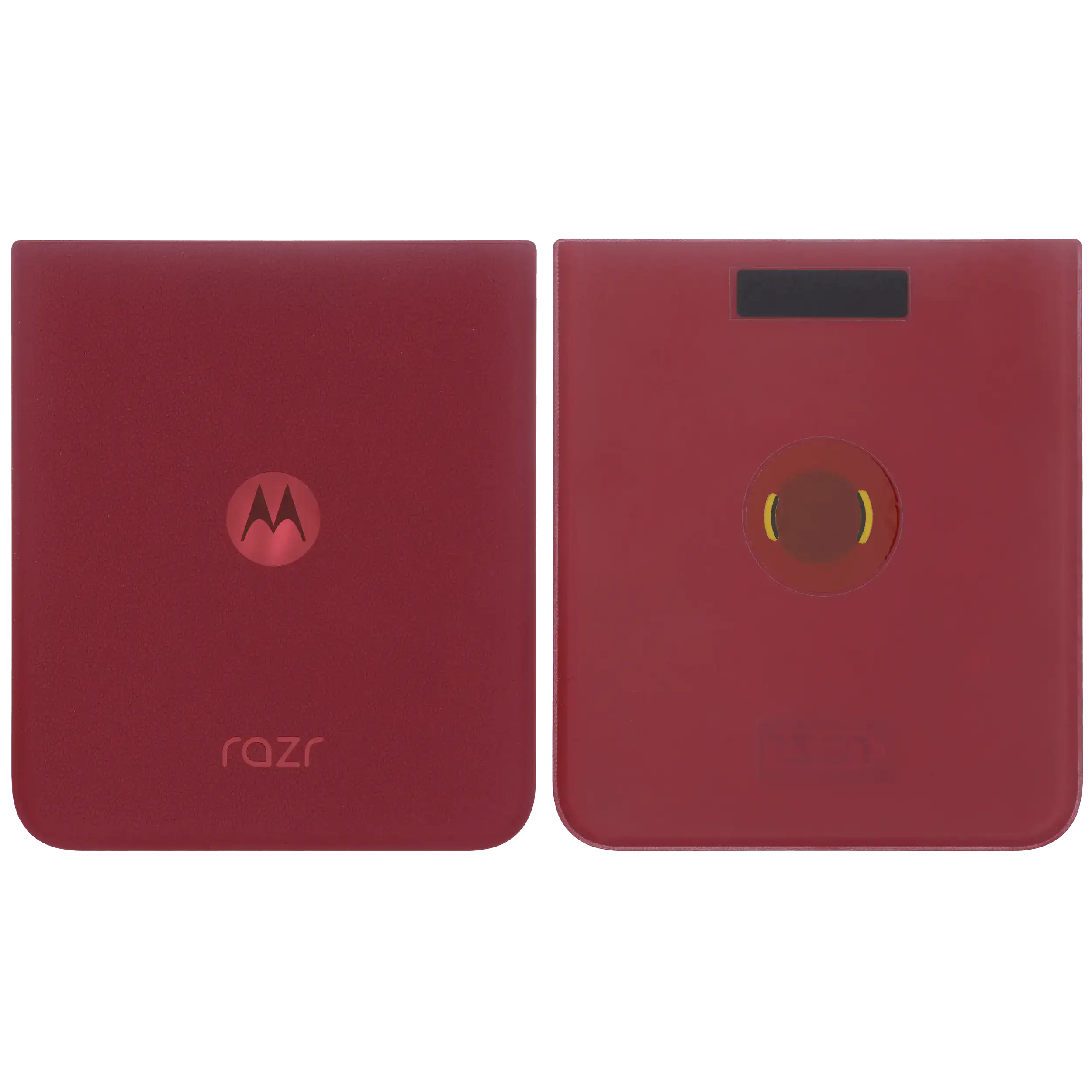 Rückdeckelglas für Motorola Razr Plus / Razr 60 Ultra (XT2551 / 2025) (Original) (Rio Red) – Bild 2