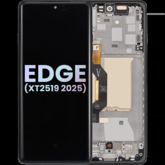 OLED Display mit Rahmen für Motorola Moto Edge (XT2519 / 2025) (Original) (Deep Forest)