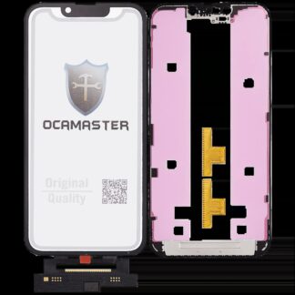 4 in 1 Short Flex (Touchscreen-Digitizer Touch mit Glas + OCA + Rahmen vormontiert) für iPhone 14 (OCA Master)