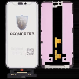 4 in 1 Short Flex (Touchscreen-Digitizer Touch mit Glas + OCA + Rahmen vormontiert) für iPhone 15 Plus (OCA Master)