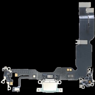 Ladebuchse Flexkabel mit Platine für iPhone 15 Plus (Original) (Green (Grün))