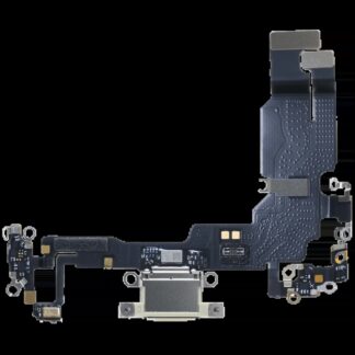 Ladebuchse Flexkabel mit Platine für iPhone 15 (Original) (Yellow)