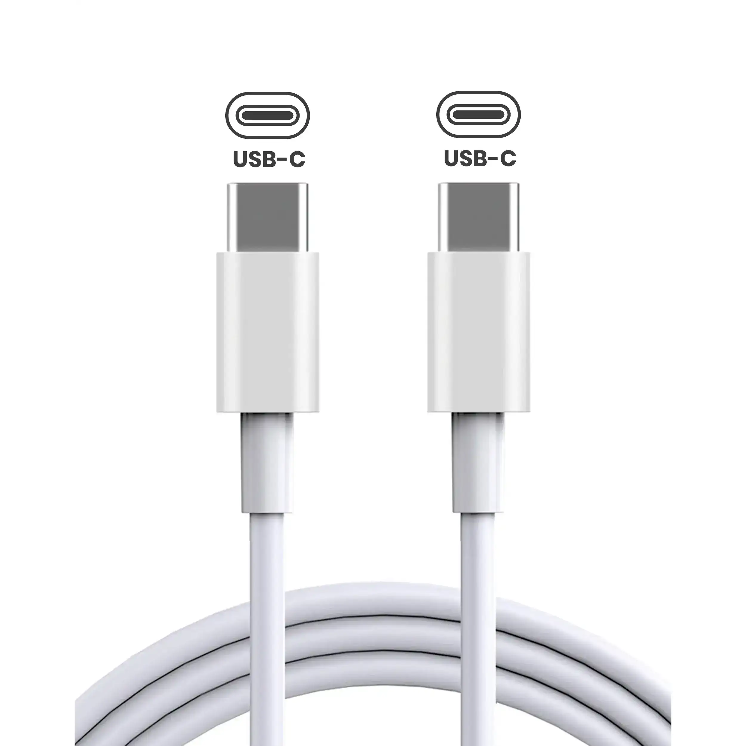 USB-C to C Kabel für iPhone / iPad (1 m / 3 ft) (Original Grade neu) (Bulk-Verpackung) – Bild 4