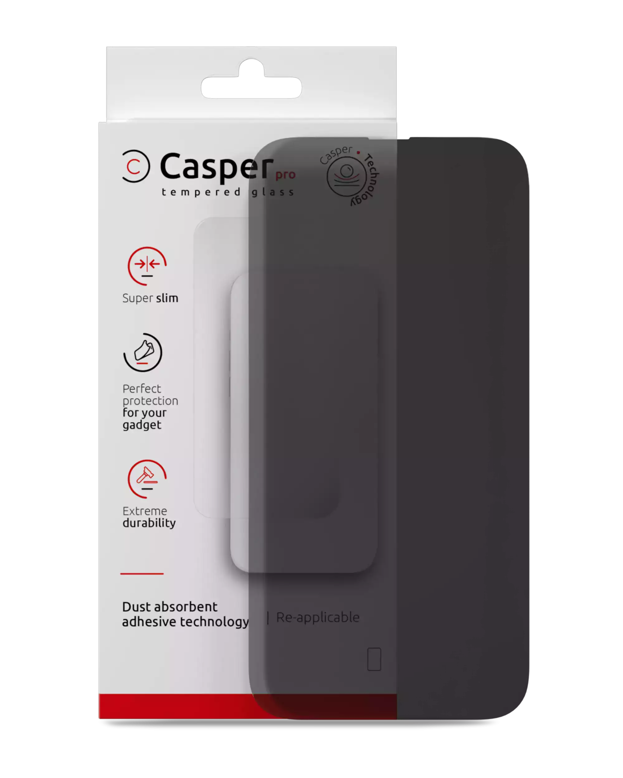 Casper Kameraglas Protector für iPhone 17 Pro / 17 Pro Max (Orange) (Clear (Transparent)) – Bild 3