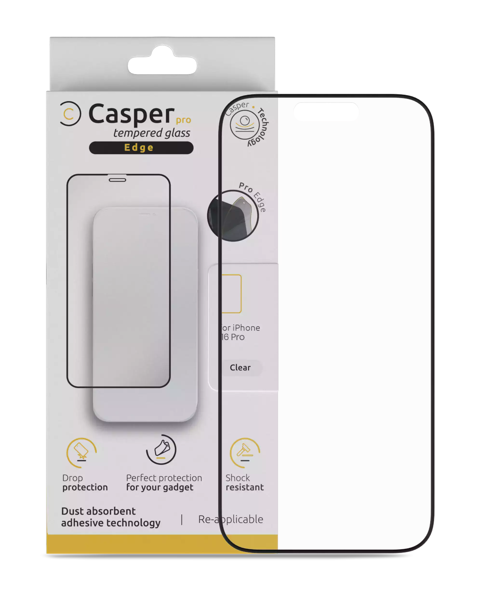 Casper Kameraglas Protector für iPhone 17 (Light Green) (Clear (Transparent)) – Bild 4