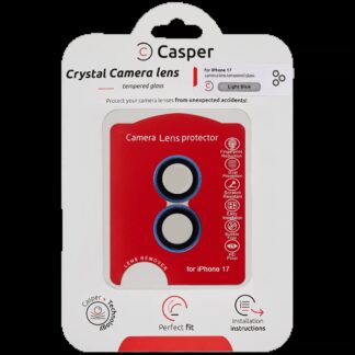 Casper Kameraglas Protector für iPhone 17 (Light Blue) (Clear (Transparent))