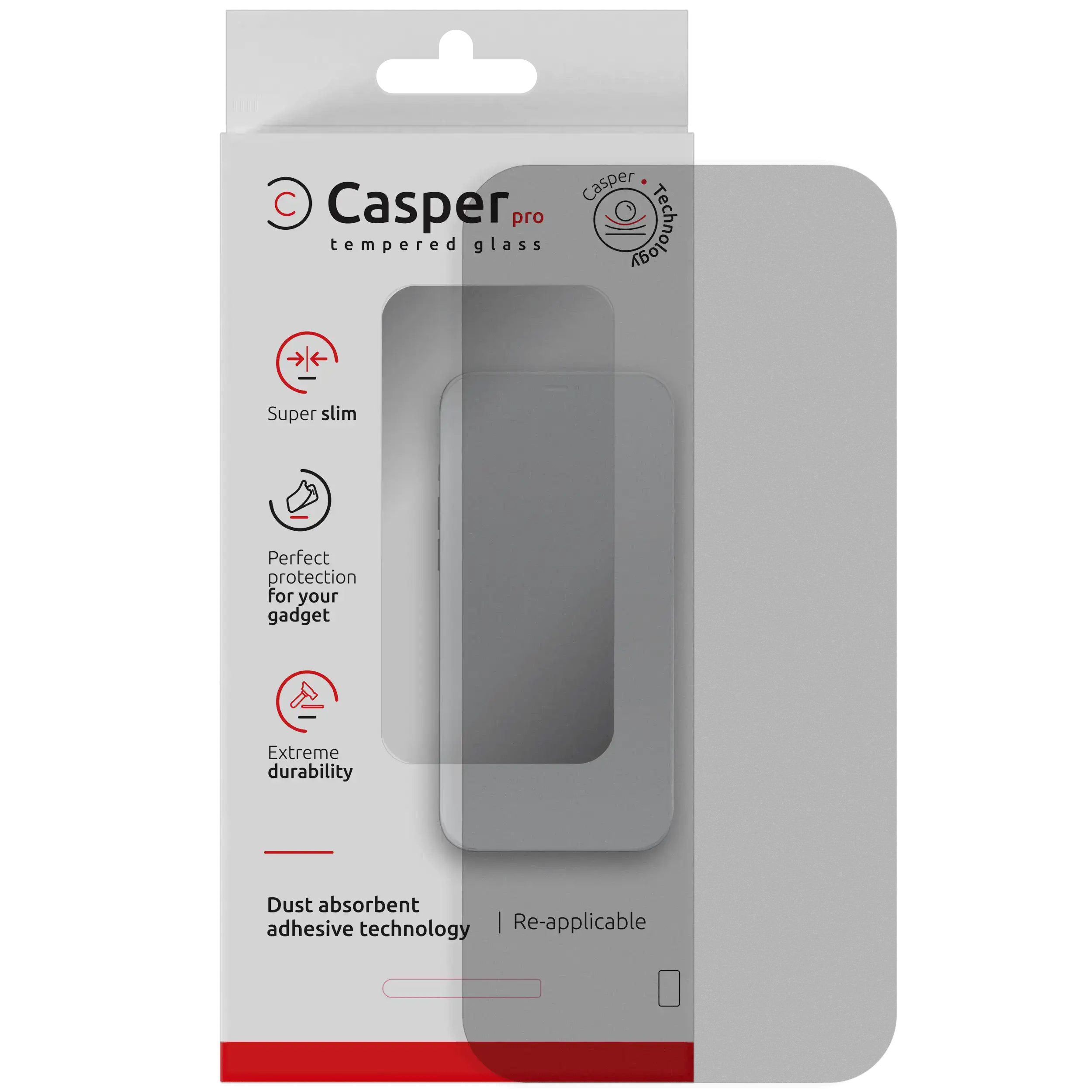 Casper Kameraglas Protector für iPhone Air (Blue (Blau)) (Clear (Transparent)) – Bild 4