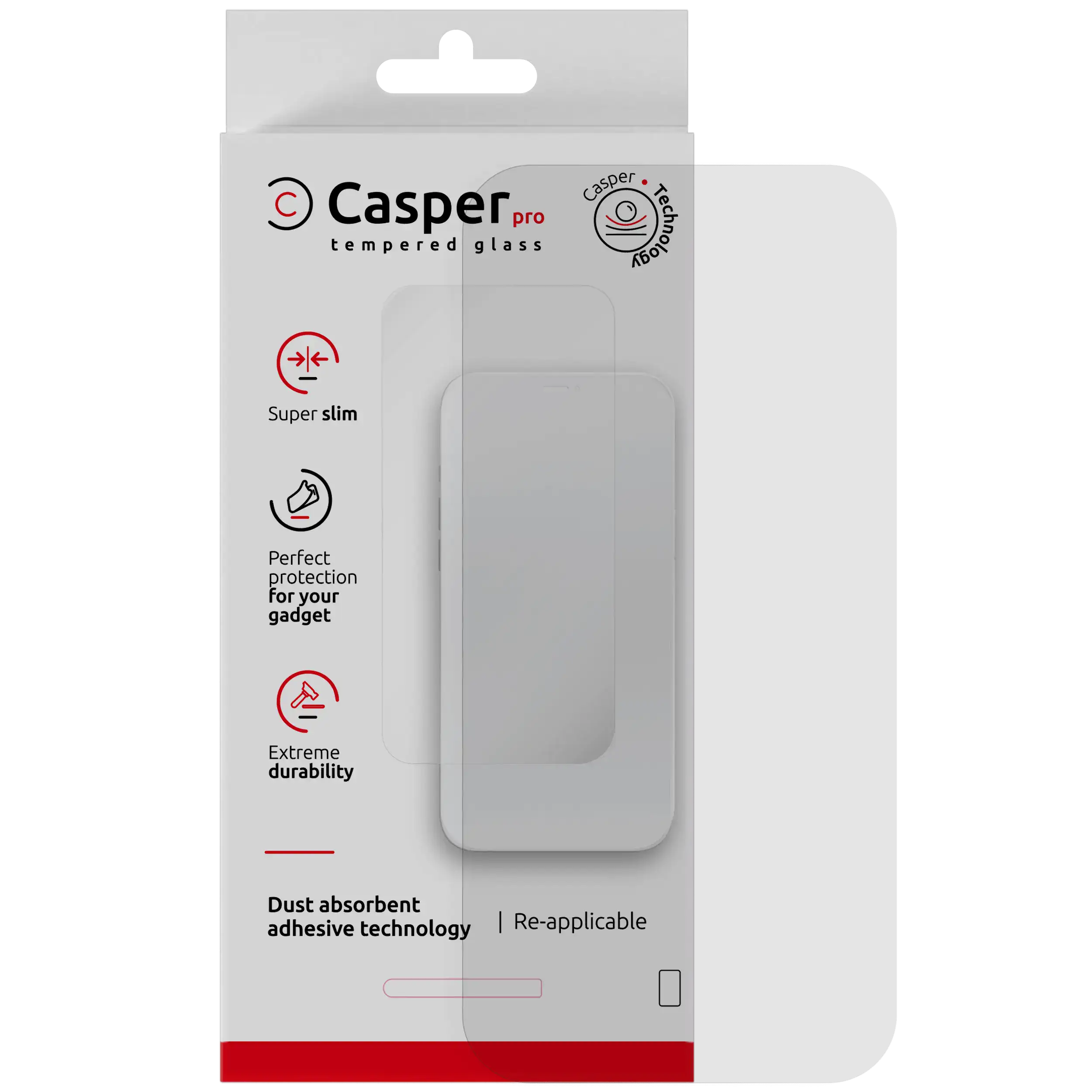 Casper Kameraglas Protector für iPhone Air (Gold) (Clear (Transparent)) – Bild 3