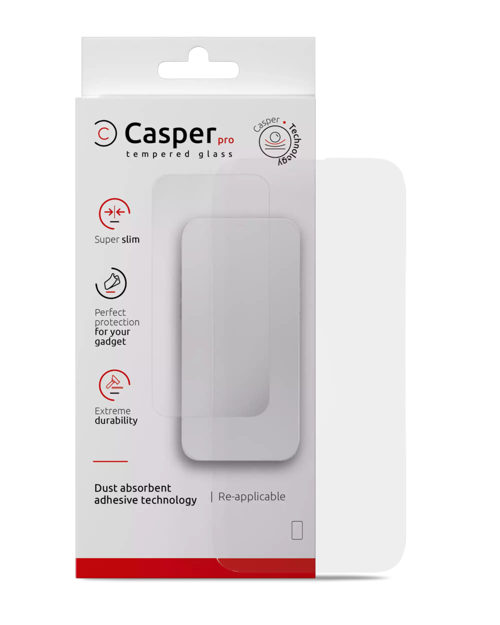 Casper Kameraglas Protector für iPhone 17 Pro (Crystal Full Abdeckung) – Bild 2