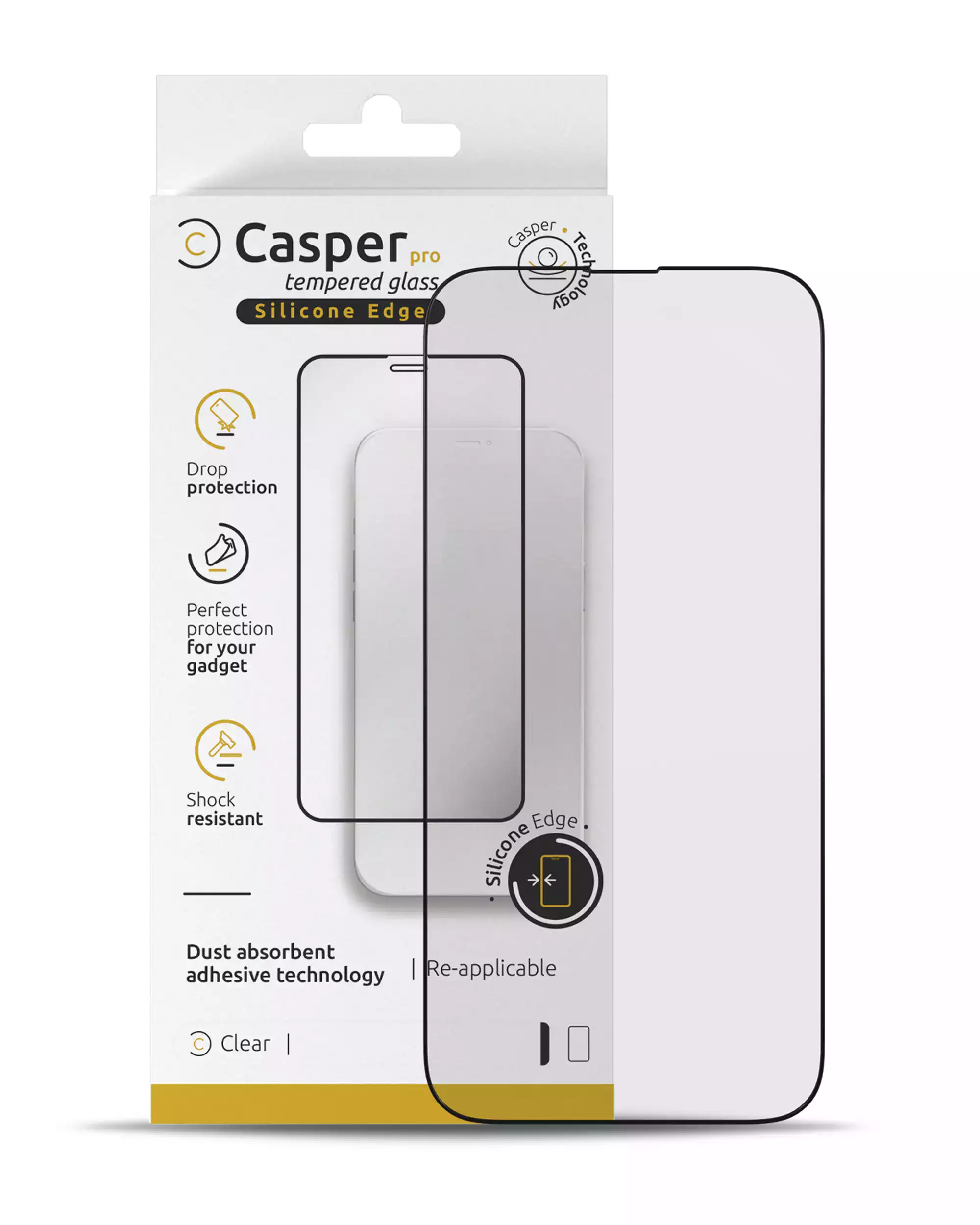 Casper Kameraglas Protector für iPhone 17 Pro (Crystal Full Abdeckung) – Bild 3