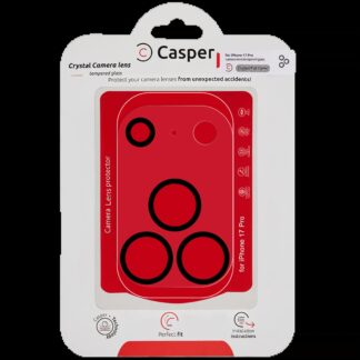 Casper Kameraglas Protector für iPhone 17 Pro (Crystal Full Abdeckung)